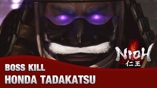 Nioh Boss  Honda Tadakatsu The Defiled Castle [upl. by Tobin]