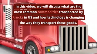 Trucking commodities explained [upl. by Khalin]