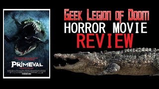 PRIMEVAL  2007 Dominic Purcell  Gustave Killer Crocodile Horror Movie Review [upl. by Banna647]