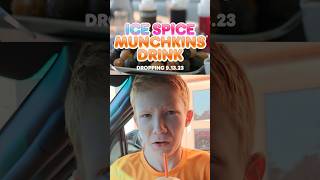 Ice Spice Munchkins Drink Review 🎃🧊☕ [upl. by Ardnayek705]