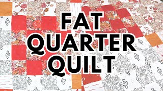 Free Quilt Pattern  Fat Quarter Quilt Pattern  Sixteen Patch Quilt Pattern  Easy Quilt Pattern [upl. by Kampmeier260]