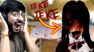 TEKE TEKE  JAPANESE URBAN LEGEND  TEKE TEKE MOONLIT DREAD GAMEPLAY [upl. by Garrick501]