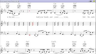 Skyfall  Piano Sheet Music [upl. by Sillsby]