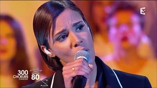 Shym  Si tu maimes encore live quot300 choeursquot [upl. by Noiroc]