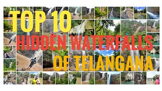 Waterfalls near Hyderabad  Top 10 Waterfalls of Telangana  Hidden Waterfalls  Telangana Tourism [upl. by Svetlana]