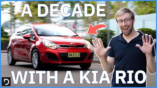 An Honest Owner Review After Living With A Kia Rio For 10 Years  Drivecomau [upl. by Nguyen]