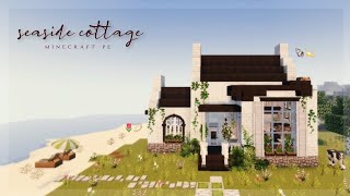 seaside cottage🕯 minecraft pe [upl. by Aneehsyt341]