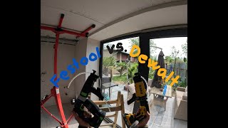 Festool DCW 184500 vs Dewalt DCF630Challenge between drywall screwguns🪛 [upl. by Carolee101]