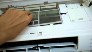 How to wash air conditioner filter Part 1 [upl. by Rosmunda]