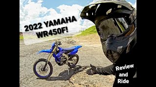 2022 YAMAHA WR450F ReviewRide  Good and Bad plus COP CHASE ATTEMPT [upl. by Aciretnahs]