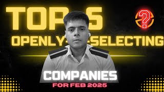 Top Companies For Feb Batch Dont miss Aspirants  last Date To Fill   Feb 2025 Sponsorship [upl. by Cassandre790]