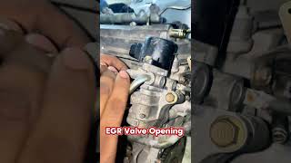 EGR Valve Opening 🧑‍🔧egr rxmechanic mechanic carrepair autorepair viralshorts cr7 carpart [upl. by Sorips267]