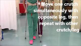 ambulation with assistive devices [upl. by Scoville]