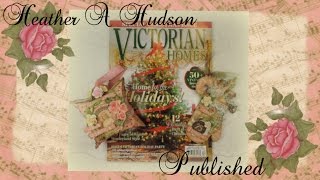 Published in Victorian Homes quotHome for the Holidaysquot Magazine My Advent Christmas Ornments [upl. by Huckaby730]