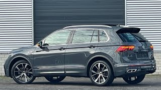 Volkswagen NEW Tiguan RLine 2022 in 4K Dolphin Grey Metal 19inch Misano walk around amp detail Inside [upl. by Knipe999]