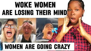 LEFTOVER WOMEN ARE OUTRAGEOUSDELUSIONAL WOMEN ARE LOSING IT AFTER TRUMP WONmgtowmomentstrump [upl. by Navlys]