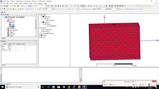 245 GHz patch antenna in HFSS [upl. by Noevart]