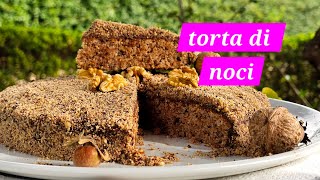 Torta di noci Rosariarinaldispeedychef [upl. by Ayatnohs441]