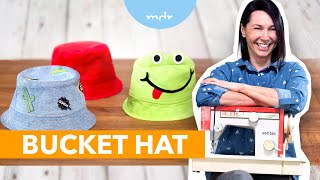 DIY SommerTrend quotBucket Hatquot nähen mit pattydoo  MDR um 4  MDR [upl. by Spear676]