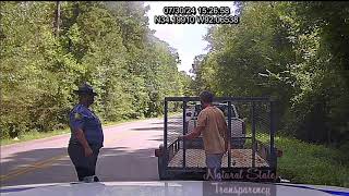 Traffic Stop OakwoodShannon Pine Bluff Arkansas State Police Troop E Traffic Series Ep 1147 [upl. by Haroved530]