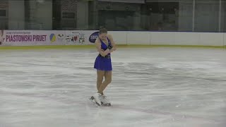 Julija Polniuk – 2024 Polish U23 Figure Skating Championships SP [upl. by Alurd]