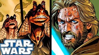 ObiWan FIGHTS Zombie Gungans  Star Wars Comics Explained [upl. by Etnaud557]