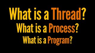 What is a Thread  Threads Process Program Parallelism and Scheduler Explained  Geekific [upl. by Ecnaled512]