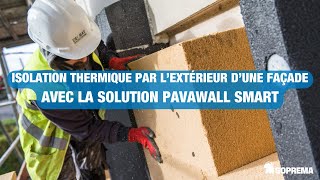 Comment isoler un mur façade avec Pavawall Smart [upl. by Bascio]