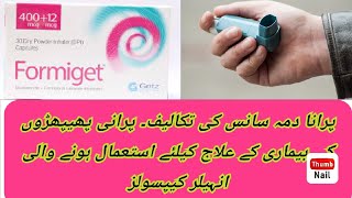 Formiget BudesonideFormoterol Fumarate Dihydrate 400mcg12 mcg Uses Side Effects Dossage In Urdu [upl. by Tegirb393]