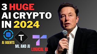 Top 3 AI Crypto Projects with HUGE Potential  AI Crypto coins [upl. by Ecnarrot]