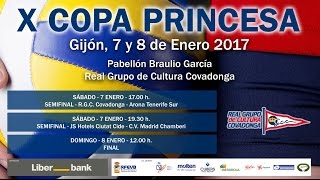 X Copa Princesa  1Âª Semifinal [upl. by Ennayelhsa]