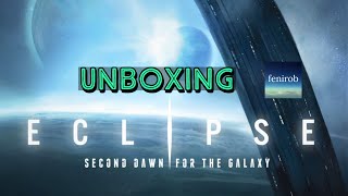 Eclipse Board Game  Unboxing No Talking [upl. by Daryn]