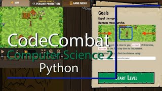 CodeCombat  Level 17 Peasant Protection Computer Science 2 Python [upl. by Artemisa]