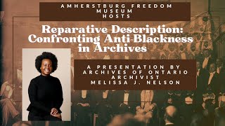 Reparative Description Confronting AntiBlackness in Archives [upl. by Anuait727]