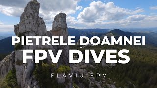 Pietrele Doamnei  FPV cinematic dives [upl. by Alburga]