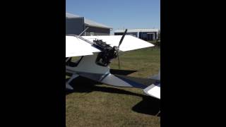 Rotax 582 Startup [upl. by Paxon]