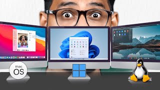 Windows 11 vs Mac Os vs Linux in 2024 [upl. by Okia871]