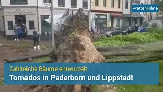 Gewaltiger Tornado wütet in Paderborn und Lippstadt NRW [upl. by Greff]