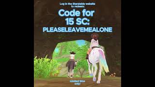 Star Stable Online ✨FREE STARCOINS✨ New code 1707 [upl. by Alitha187]