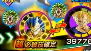 LR SSBE Vegeta VS the hardest hitting boss in Dokkan [upl. by Aradnahc]