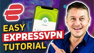 Easiest How to Use ExpressVPN Tutorial on Youtube [upl. by Nimesay]