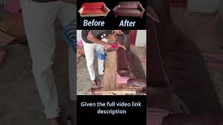 how to leather sofa repair latestshortvideos youtubeshorts trendingshortvideos ytshorts [upl. by Enitsed556]