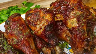 OvenBaked Barbecue Chicken [upl. by Neltiac]