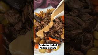 Slow Cooker Pot Roast and Gravy [upl. by Enriqueta]