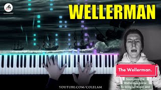 Wellerman Sea Shanty Piano Tutorial Piano Cover  Cole Lam [upl. by Dominica]