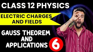 Class 12 Physics  Electric Charges and Fields  Gauss Theorem and Applications  Ashu Ghai Sir [upl. by Oconnor]