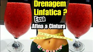 🔴Esse SUCO Faz Uma DRENAGEM LINFATICA na Barriga  Eitaaaa😱 [upl. by Bernt]