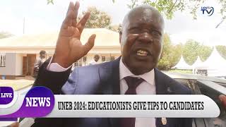 UNEB 2024 EDUCATIONISTS GIVE TIPS TO CANDIDATES [upl. by Idnek]