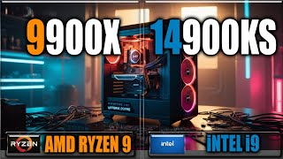 9900X vs 14900KS Benchmarks  Gaming Benchmarks  Applications Tests [upl. by Arikat]