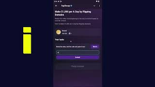 Make 1000 per A Day by Flipping Domains  Tapswap Code [upl. by Rolat]
